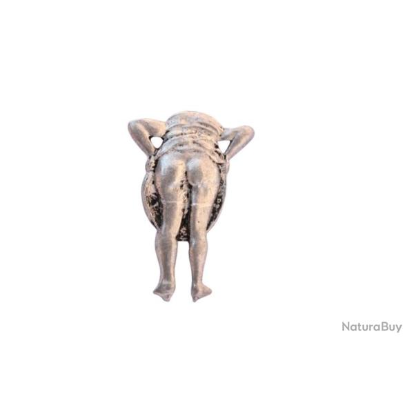 P�tanque, pin's Fanny -Hauteur : 3 cm