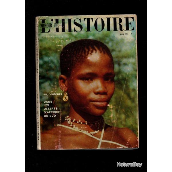 miroir de l'histoire 159, rousseau j-j, eustache le moine, mort de cadoudal, afrique du sud,