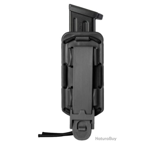 Porte-chargeur VEGA simple Bungy pour pistolet automatique 8BL01 NOIR