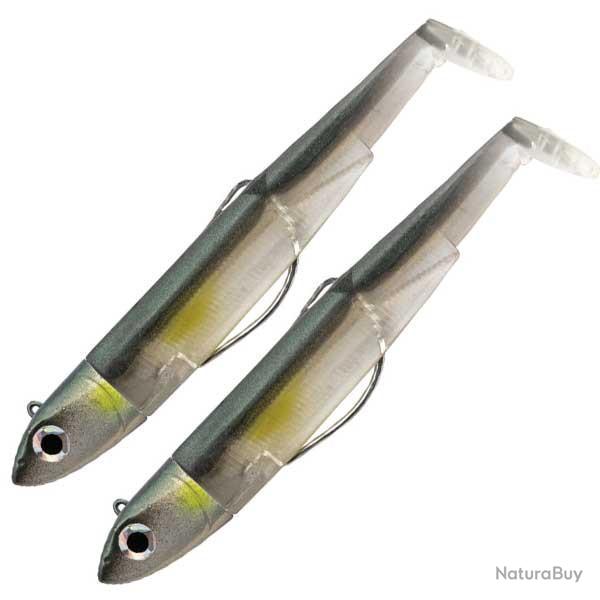 Double Combo Off Shore Black Minnow 12cm 25g - Taille 3 Ayu