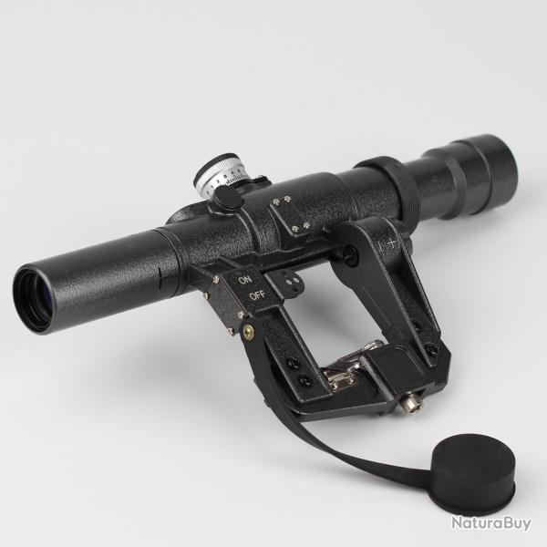 Svd 4-12X42 porte d'arme tactique latrale avec premier rticule d'avion focal IR avec rticule