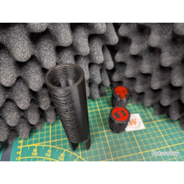 NEW - BERGARA B14R  - Prot�ge culasse avec couvercle Bergara B14R 22lr  AVEC MARQUAGE ROUGE