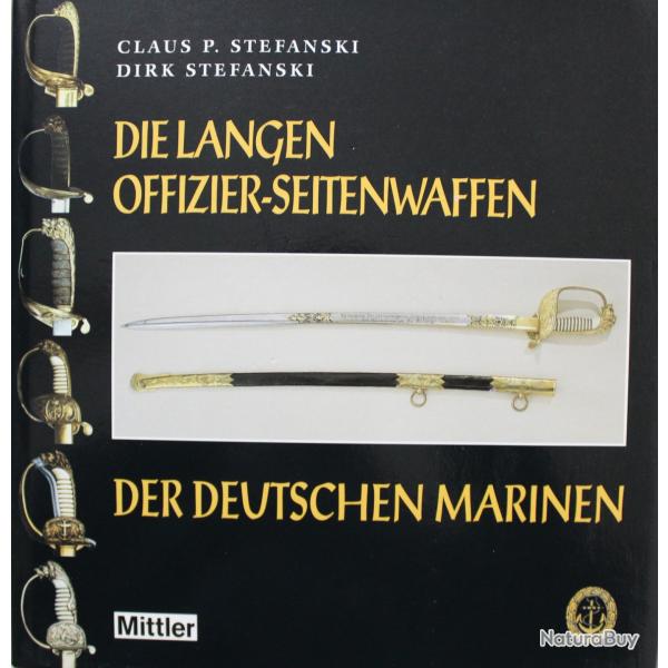 Livre Die Langen Offizier-Seitenwaffen der Deutschen Marinen