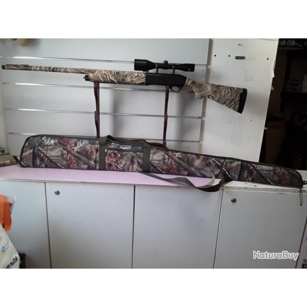 Fusil semi-auto Franchi AFFINITY GABION UNLIMITED cal.12/76mm camo can.76cm + lunette + fourreau