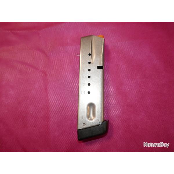 Chargeur Smith & Wesson 659 en 9x19mm capacit� 14 coups