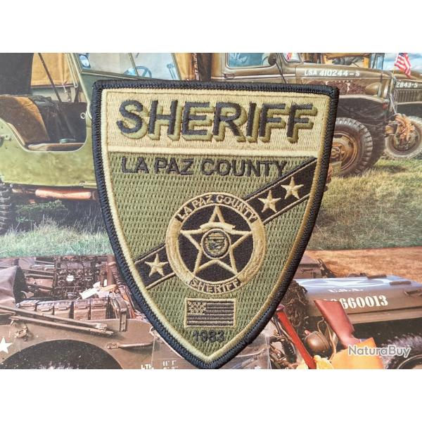 Bureau du sh�rif du comt� de La Paz, en Arizona   - 115 x 100 mm