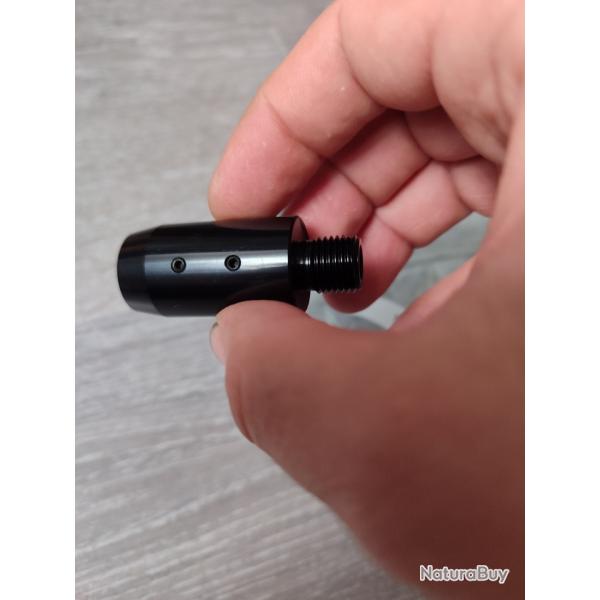 Adaptateur pour canon non filet� diam�tre 15mm 1/2-20