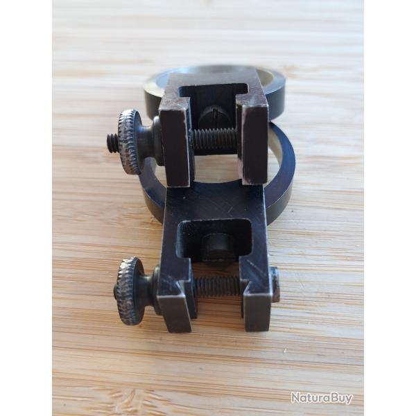 COLLERS POUR LUNETTE OU  OPTIQUE 30 MM ET SUPPORTS.