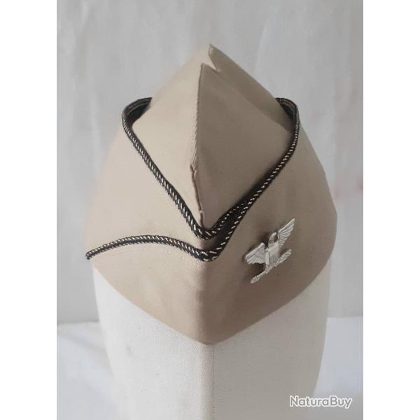 US223321b  Cap garrison khaki Officer de colonel