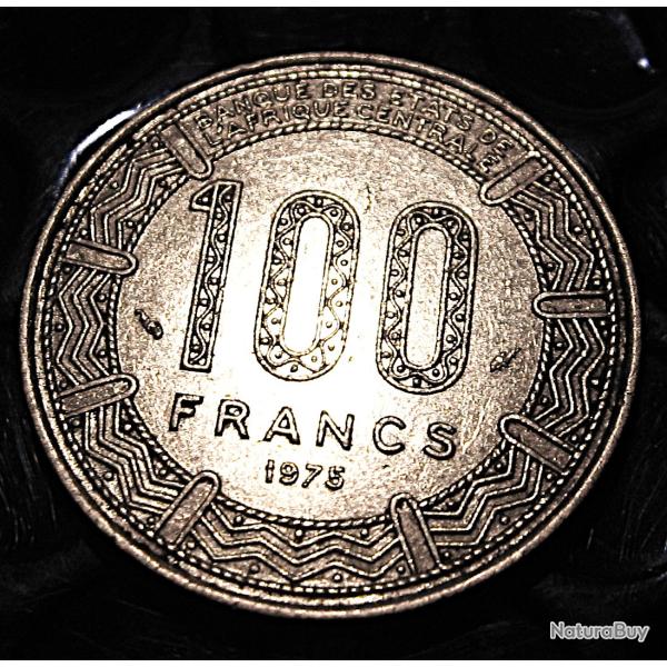 Congo   piece de 100 Francs 1975 tb+(r�publique populaire)