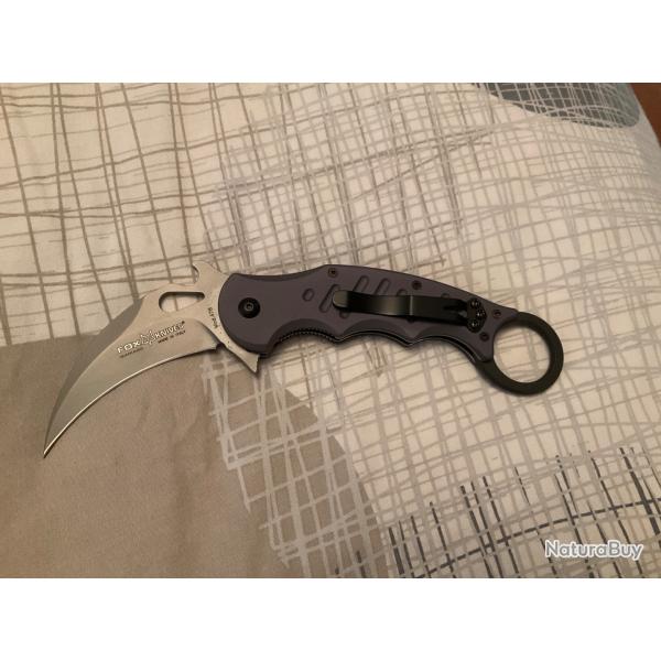 VEND COUTEAU PLIANT FOX-478 KARAMBIT G10