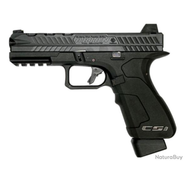 PISTOLET 6MM POSEIDON ORION P2 CSI GAZ BLOWBACK NOIR AUTO/FULL AUTO