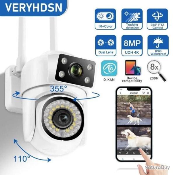 CAM�RA DE SURVEILLANCE INTERPHONE + CARTE SD 32G - SUIVI DEPLACEMENT - LIVRAISON GRATUITE