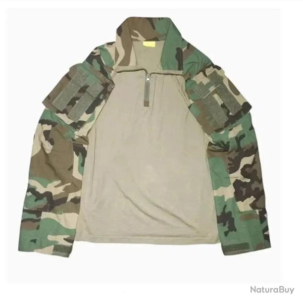 Chemise combat Woodland M81 GEN3 Tactical Tom