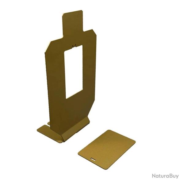 Cible de tir acier IPSC IDPA AIMGAME - Central Square Large