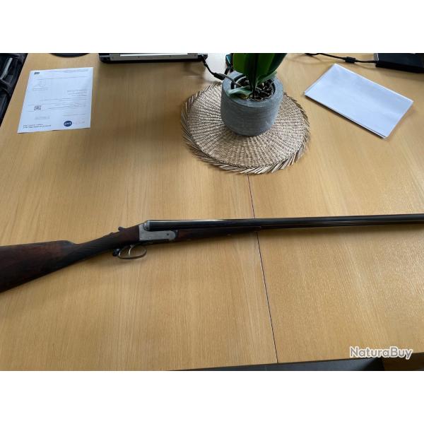 Fusil collector Cogswell et Harrison calibre 12/65 cannons 76 cm