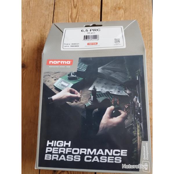 6.5 PRC douilles marque Norma btw 50