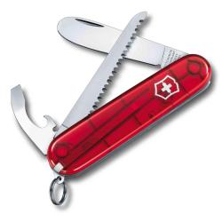Victorinox 0.2373.T My First Victorinox, 84 Mm, Rouge Transparent