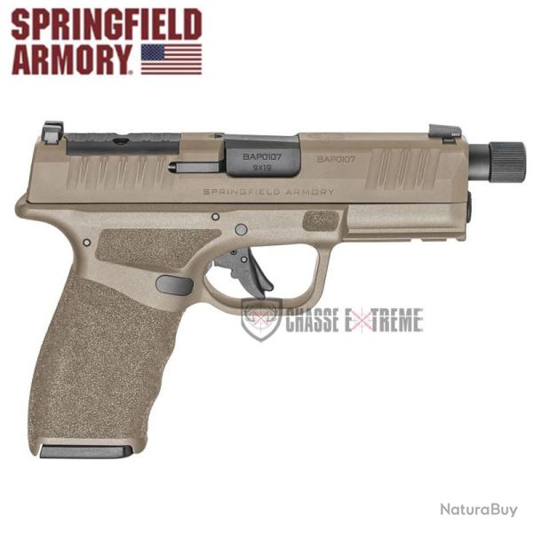 Pistolet SPRINGFIELD ARMORY Hellcat Pro Osp TB 4.4" Cal 9X19mm Fde