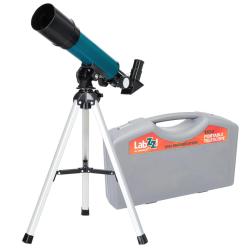 LEVENHUK - LABZZ TK50 - T&eacute;lescope r&eacute;fracteur enfant 50/360 avec valise et accessoires