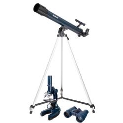DISCOVERY - SCOPE SET 3 - Pack T&eacute;lescope Microscope et Jumelle 3 en 1