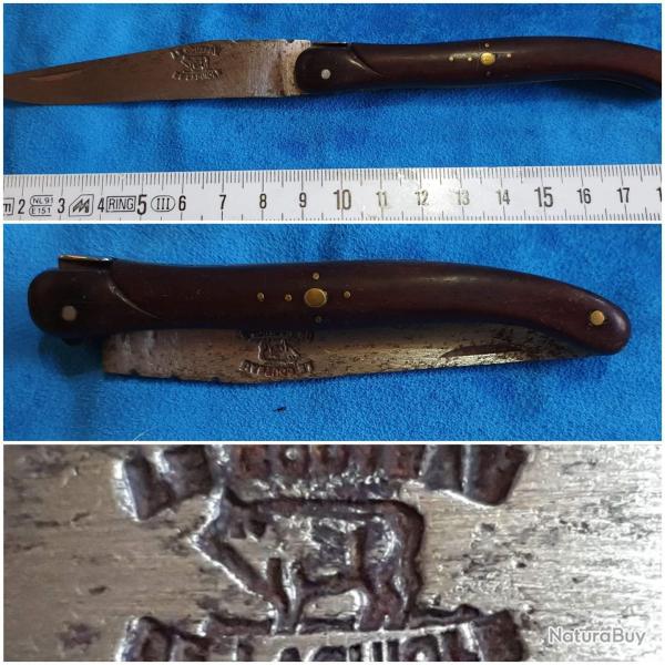 Ancien couteau LAGUIOLE avec poin�on original