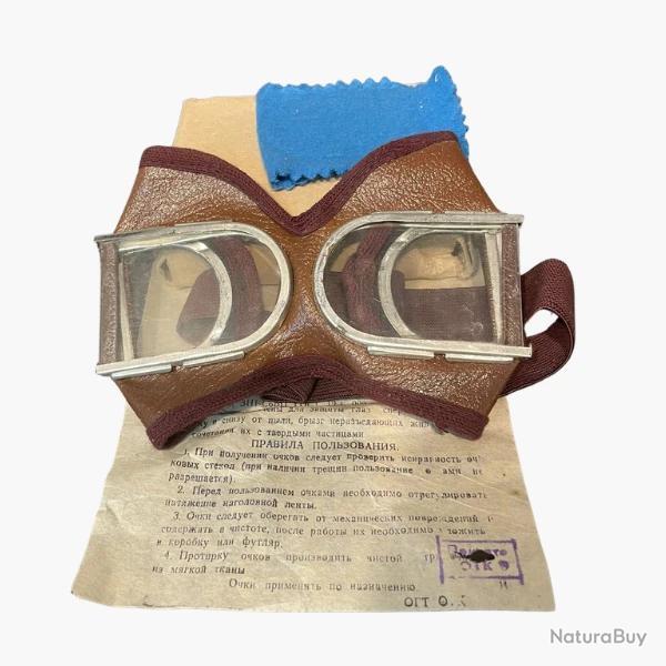 Lunettes de protection Originales Arm�e Rouge RKKA - Surplus militaire d'�poque