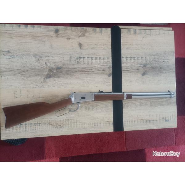 Carabine ROSSI PUMA levier sous garde cal. 44 rem mag CANON ROND Inox + Pack Munitions