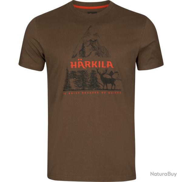 T-SHIRT HARKILA NATURE L/S SLATE BLACK TAILLE XL NEUF