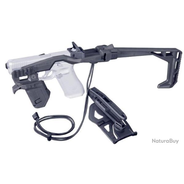 KIT STABILISATEUR RECOVER 20/21MG POUR GLOCK LARGE FRAME- NOIR (10MM/45ACP)