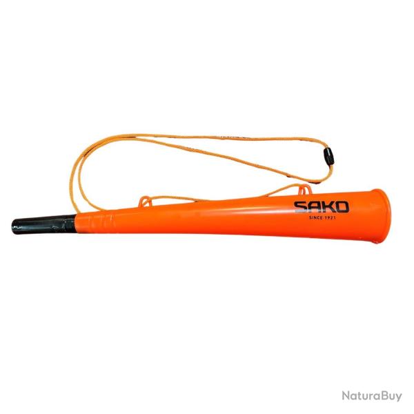 Corne pibole SAKO en plastique orange