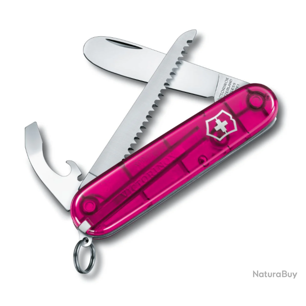 Victorinox 0.2373.T5 My First 84 Mm, Rose Transparent