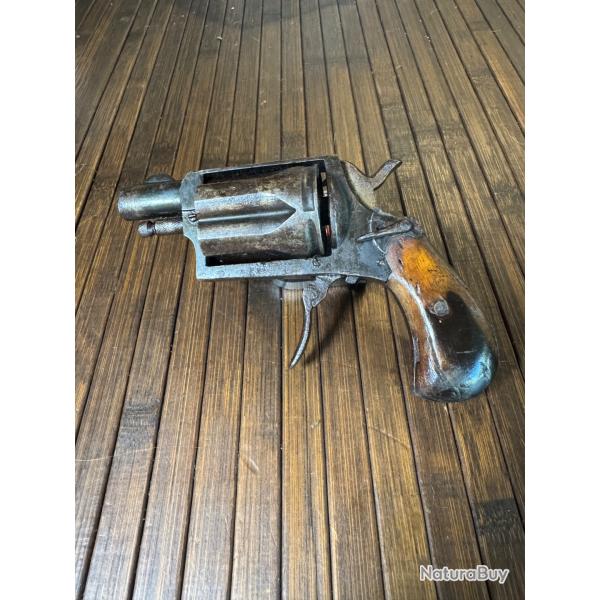 REVOLVER SUBNOSE 5 COUPS CALIBRE 12 mm PERCUSSIONS CENTRALES