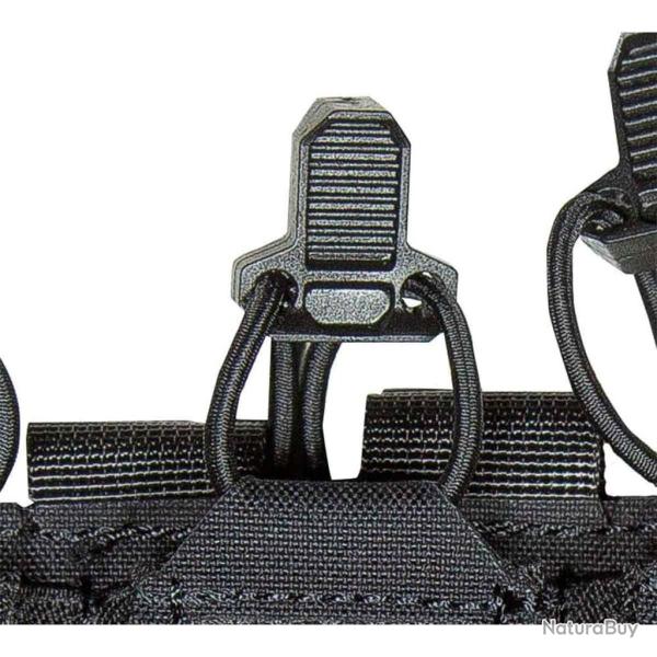 PORTE CHARGEUR FRONTAL 9MM MP5/MP7 MOLLE LASER CUT Noir