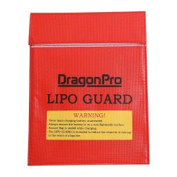Batterie LiPo Sac Protection Anti-Feu 230mm (Dragon Pro) Rouge