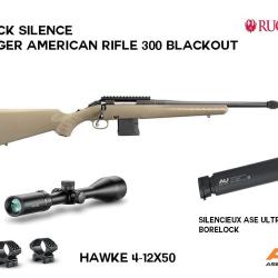 Pack silence RUGER American rifle 300 Blackout Montage m&eacute;dium