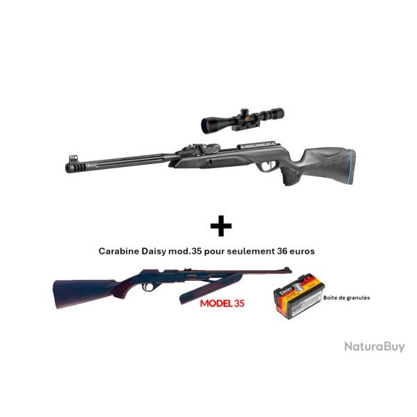 Vente Flash !  Carabine + Lunette Speedster IGT 10X GEN2i .5,5 mm + Carabine  Daisy 35- 4,5 mm