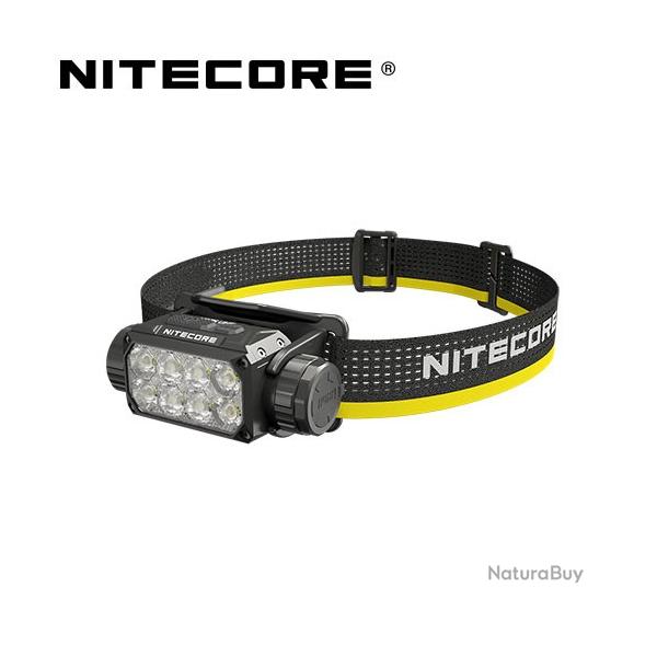 Lampe frontale professionnelle Nitecore HC75 UHE 300 Lumens rechargeable USB-C - Lumi�re rouge