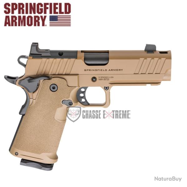Pistolet SPRINGFIELD ARMORY 1911Ds Prodigy 4.25" Cal 9 mm Fde