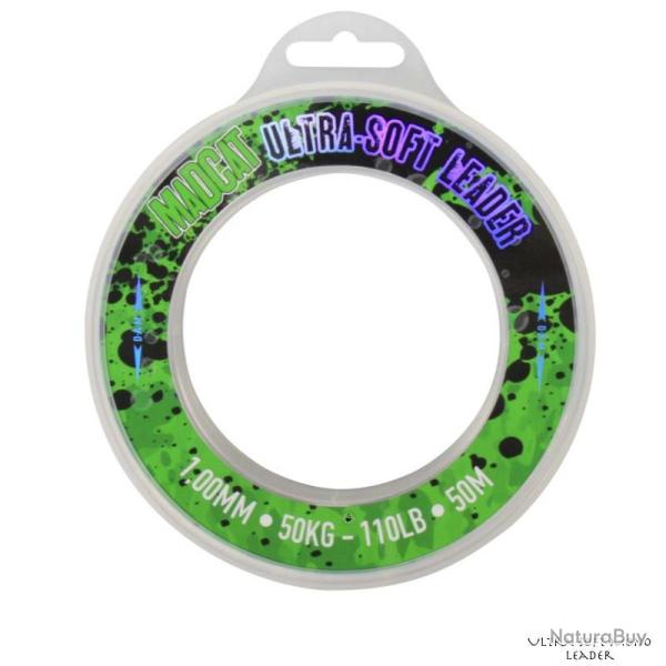 Monofilament Madcat Ultra-Soft Leader Mono 50m 75kg 1,30mm