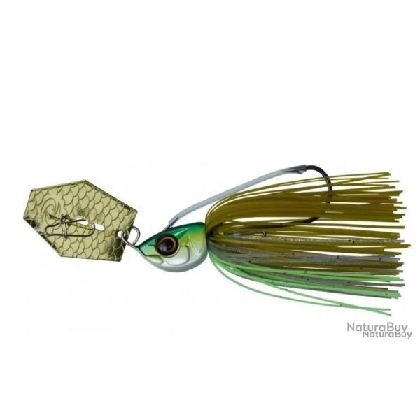 Leurre Chatterbait Illex Crazy Crusher 14g Chartreuse pumpkin craw