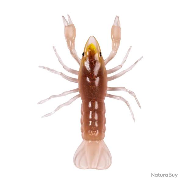 Leurre Souple Live Target Crawfish 9,7cm 9,7cm par 6 Brown / Yellow