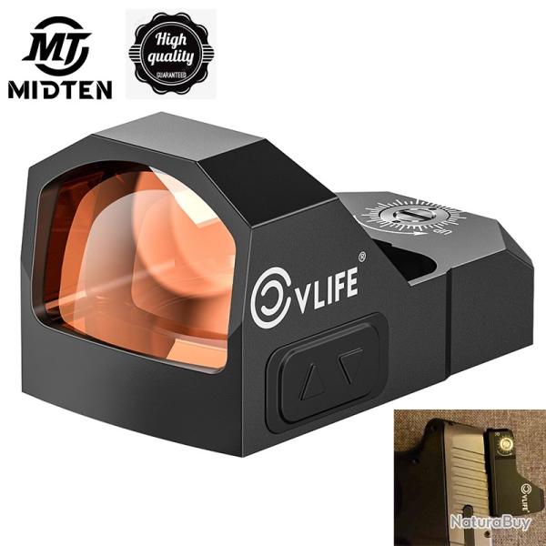 MidTen WolfCovert rticule Multiple point rouge vue RMR mouvement veill 2 MOA LIVRAISON GRATUITE !