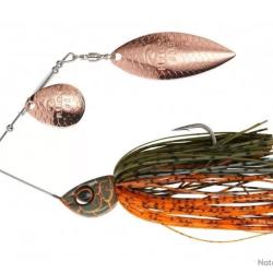Leurre spinnerbait Illex Crusher Jr 10g magic pumpkin craw