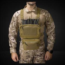 Chest Rig Flint MK1 Coyote- Corso Tactical