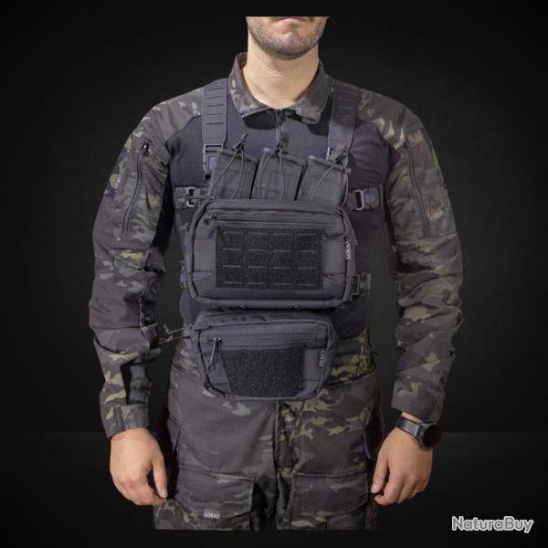 Chest Rig Flint MK1 Noir- Corso Tactical