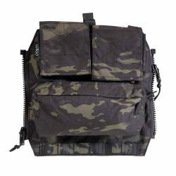 BACK PANEL BUCCANNER MK1 CORSO TACTICAL MULTICAM BLACK