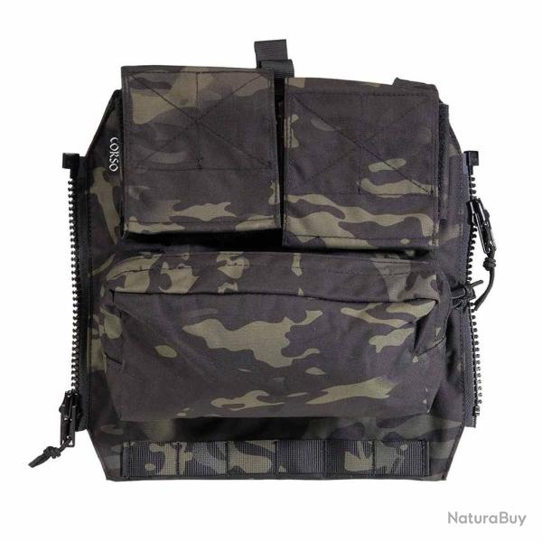 BACK PANEL BUCCANNER MK1 CORSO TACTICAL MULTICAM BLACK