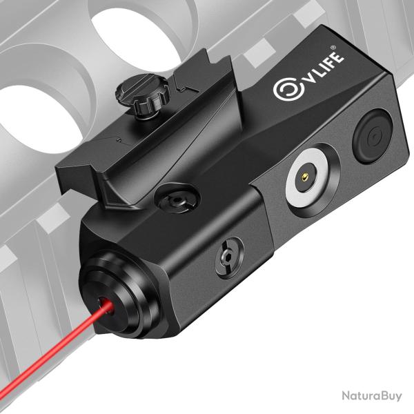 Rifle MidTen, vise Laser rouge vise tactique avec matriaux magntiques