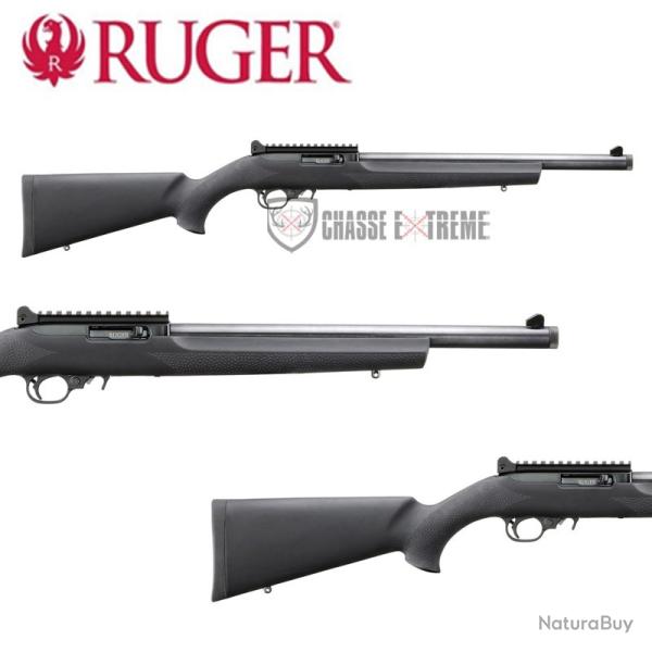 Carabine RUGER 10/22 Carbine 47Cm Cal 22 Lr Noir Crosse Hogue